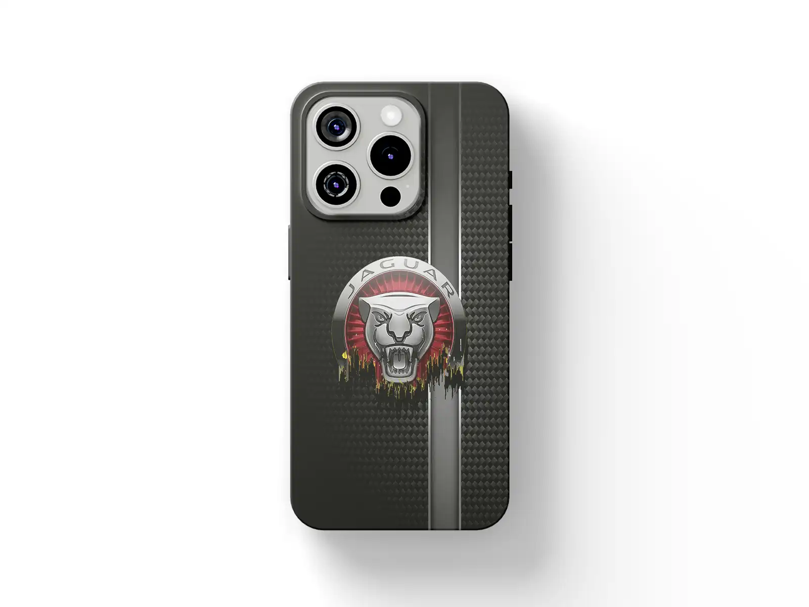 Jaguar Coque Silicone Smartphone Look Drift Dynamique
